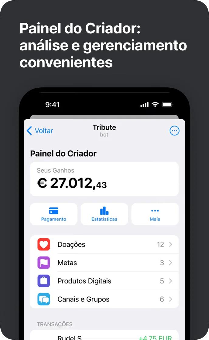 Creator Dashboard: convenient analysis and management