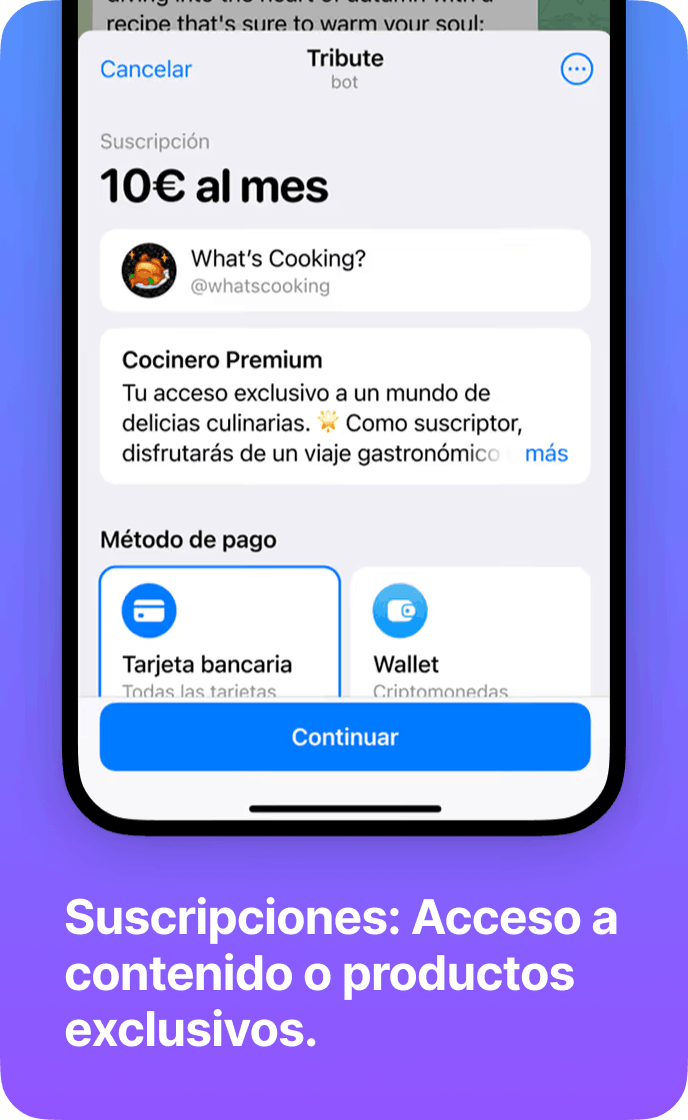 Subscriptions: access to unique content or products