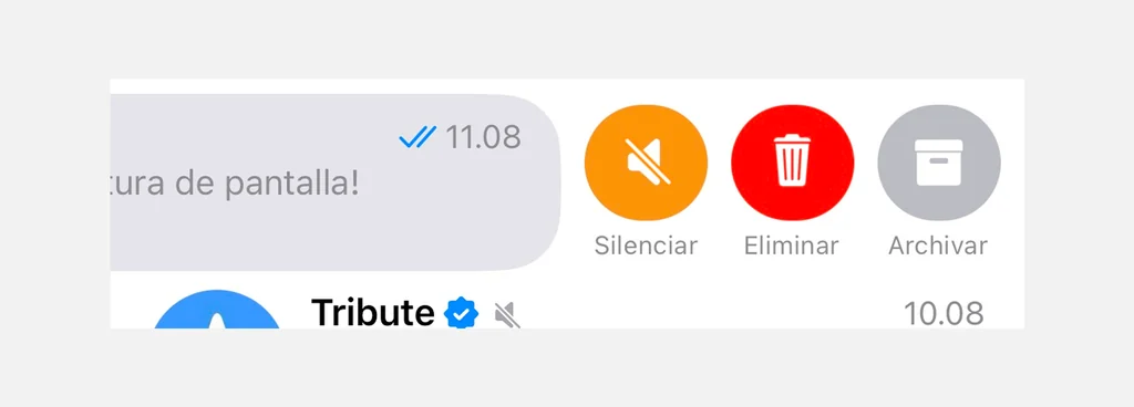 Cómo elimino un chat secreto
