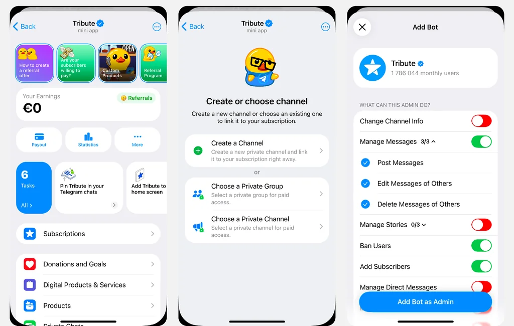 How to Create a Paid Subscription for a Telegram Channel or Group Using Tribute